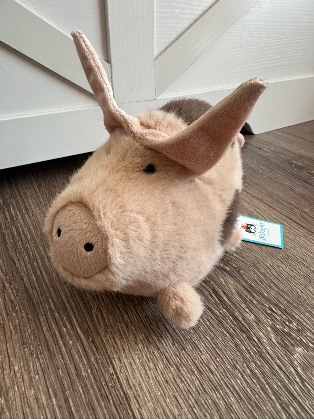 ⭐️NWT⭐️ JellyCat Higgledy Piggledy Old Spot, Plush Pig Stuffed Animal, Retired